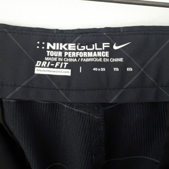 NIKE Men's Golf Pants Tour Performance Dri-fit Pants 40x32 - Picture 8 of 10